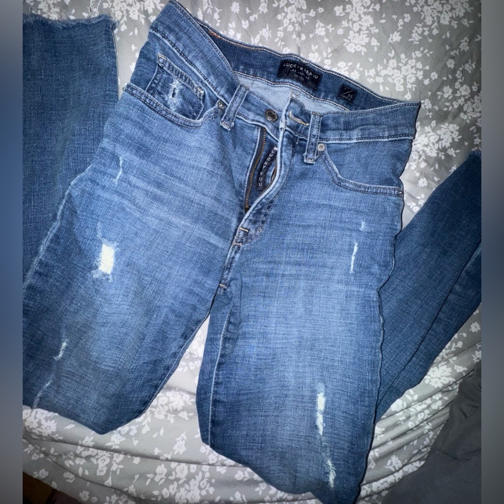 Lucky brand skinny jeans 🍀